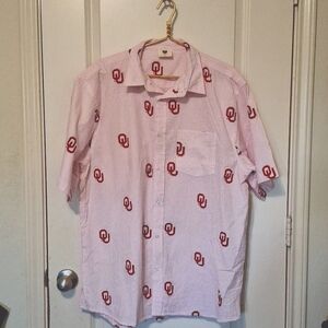 Wes and Willy OU buttonup shirt